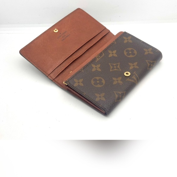 Good condition authentic Louis Vuitton Monogram zip around Tresor Wallet MI0924 - Picture 5 of 16